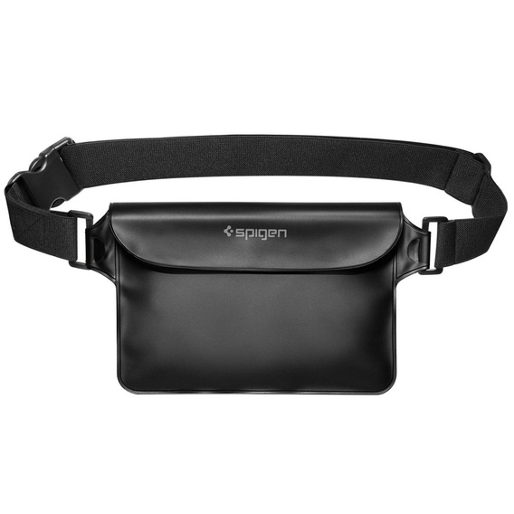 2x SPIGEN A620 Uniwersalna Wodoodporna Saszetka Waist Bag, Black