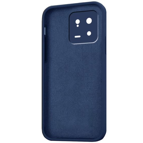 Etui do Xiaomi 13 5G, Silicone Lite, granatowe