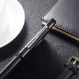 Etui Litchi Leather do Samsung Galaxy Z Flip 4, Black
