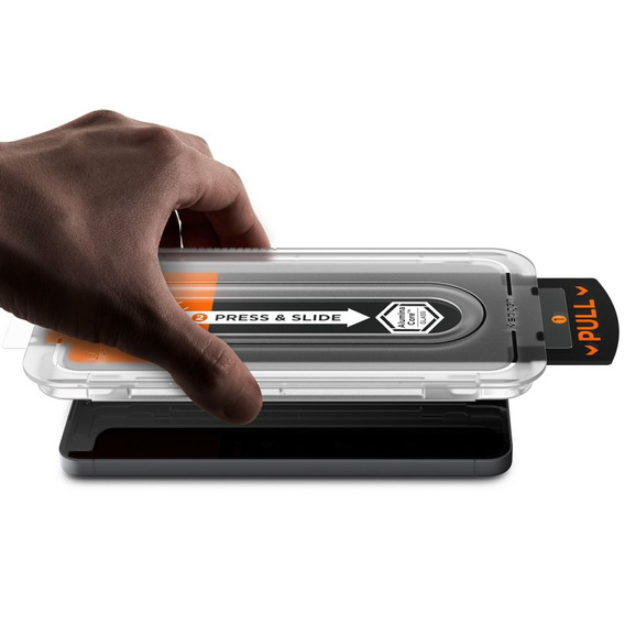 Szkło hartowane Spigen do Samsung Galaxy S25 FE, Glas.tr EZ Fit Pro HD 2-Pack