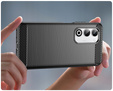 Etui do Oppo A5 5G / A5m, Carbon, czarne
