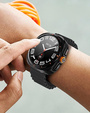 2w1 Etui + Szkło Hartowane do Samsung Galaxy Watch 6 40mm, Czarne