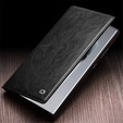 Etui z klapką do Samsung Galaxy S24 Ultra, QIALINO Leather Wallet, czarne