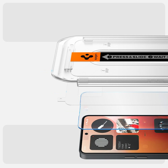 Szkło hartowane Spigen Glas.tR EZ Fit Nothing Phone 3a / 3a Pro – Clear