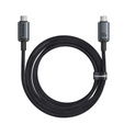 Baseus Crystal Shine – kabel USB‑C do USB‑C 100 W 1,5 m - czarny