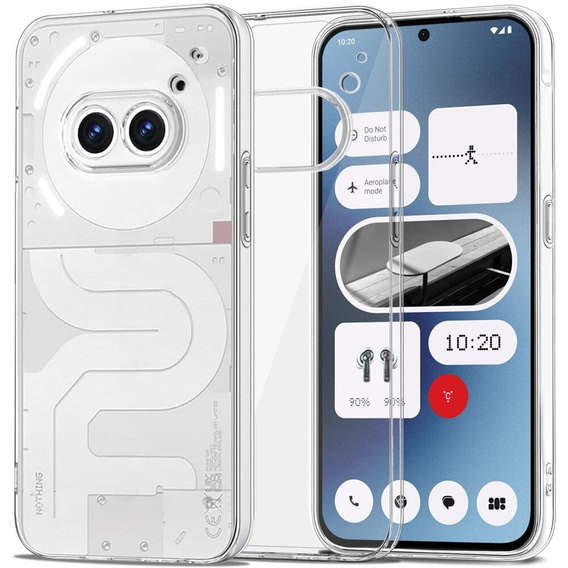 Etui do Nothing Phone 2a, Tech-Protect FlexAir Hybrid, Przezroczyste