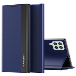 Etui z klapką do Samsung Galaxy M33 5G, Side Magnetic, granatowe