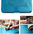 Etui z klapką do Motorola Moto G86 5G, Butterfly, niebieskie