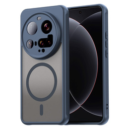 Etui do Xiaomi 15 Ultra, do MagSafe, ERBORD Matt Case, niebieskie