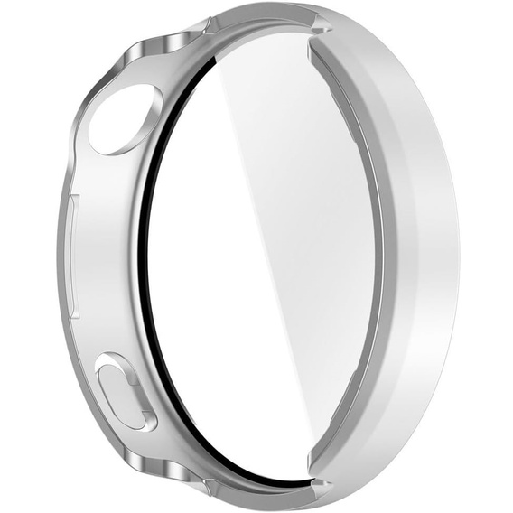 2w1 Etui + Szkło Hartowane do Huawei Watch GT 6 41mm, Srebrne