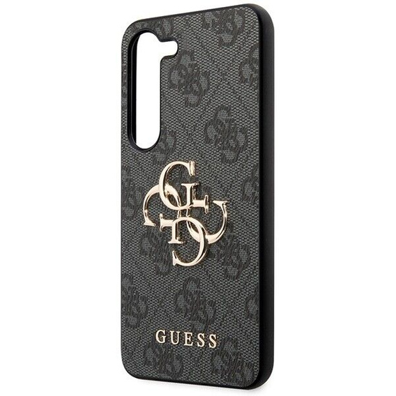 Etui GUESS do Samsung Galaxy S24, 4G Big Metal Logo, szare