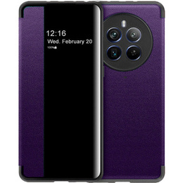 Etui z klapką do Realme 12 Pro 5G / 12 Pro+ 5G, Side View, fioletowe