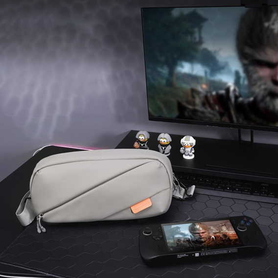Torba na Nintendo Switch 2 / Switch i konsole przenośne – Startrc Games - szara