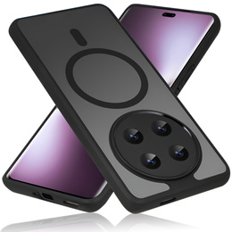 Etui do Honor Magic 7 Lite, do MagSafe, ERBORD Matt Case, czarny