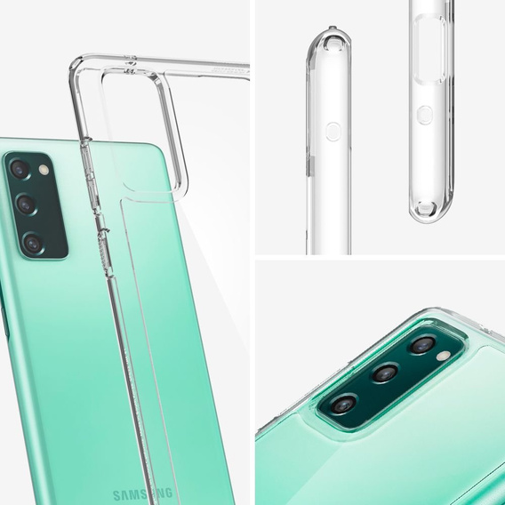 OUTLET Etui SPIGEN do Samsung Galaxy S20 FE, Ultra Hybrid, Crystal Clear