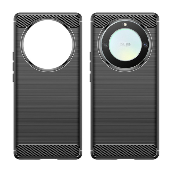 Etui do Honor Magic 5 Lite, Karbon, czarne