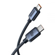 BASEUS Crystal Shine Kabel Type-C / Type-C 100W 2M - Black