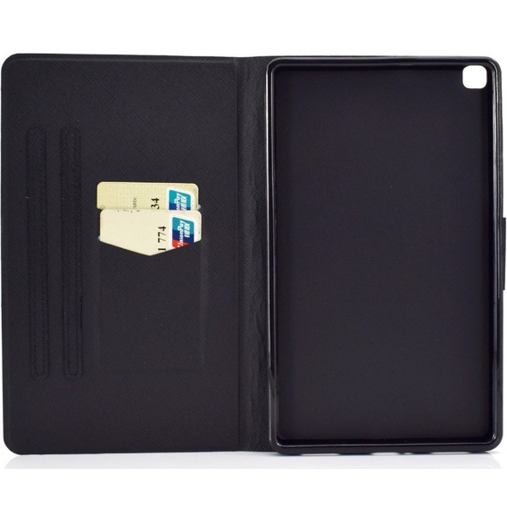 Etui do Samsung Galaxy Tab A7 Lite 8.7 T220 / T225, astronaut dog