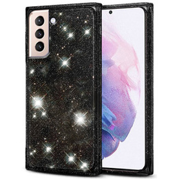 Etui Square Glitter do Samsung Galaxy S21+ Plus, Black