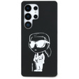 Etui Karl Lagerfeld do Samsung Galaxy S25 Ultra, Etui Karl Lagerfeld Graffiti Ikonik, Czarne