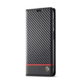 Etui z klapką do Samsung Galaxy A55, Carbon LC.IMEEKE, czarne