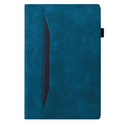 Etui do iPad 10.9" 2022 (10 gen.), Classic, z miejscem na rysik, niebieskie