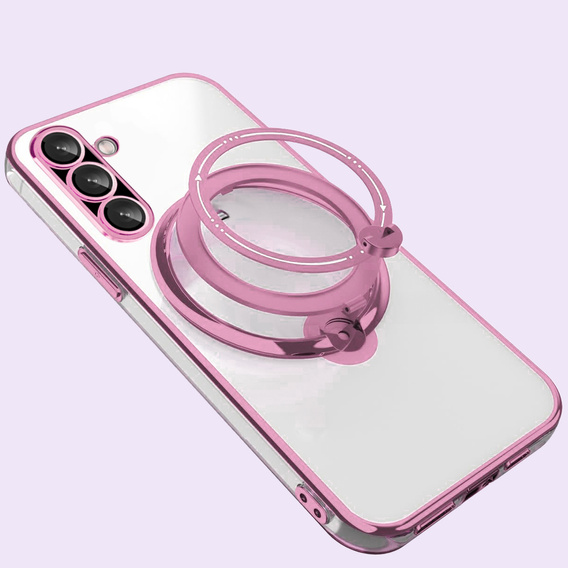 Etui Magnetyczne do Samsung Galaxy A36 5G, do MagSafe, różowe