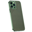 Etui Slim Carbon do iPhone 14 Pro Max, Green