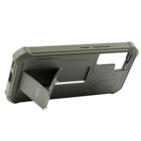 Etui pancerne do Samsung Galaxy S22, Dexnor Full Body, zielone
