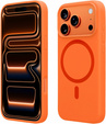 Etui do iPhone 17 Pro, Silicone Lite, do MagSafe – pomarańczowe
