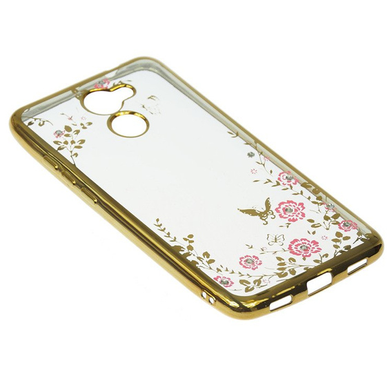 Etui Star Dust DIAMOND Case do Huawei Y7 - Gold