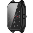 2w1 Etui z osłoną na ekran do Amazfit GTS 4, Czarne