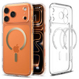 Etui Spigen do iPhone 17 Pro, Ultra Hybrid MagSafe, Clear / Gold