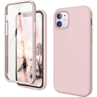 Etui do iPhone 11, Dracool Full Body, Różowe