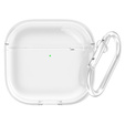 Etui Silicone na Słuchawki Apple Airpods 4, przezroczyste