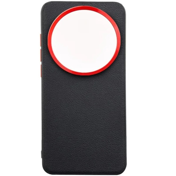 Etui skórzane do Xiaomi 15 Ultra, leather hybrid, czarne