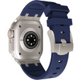 Pasek Silikonowy do Apple Watch 1/2/3/4/5/6/7/8/9/10/11/SE Ultra 1/2/3 42/44/45/46/49mm, Granatowy