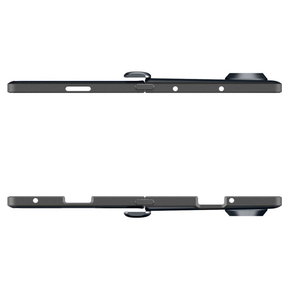 Spigen Slim Armor Pro Mag do Samsung Galaxy Z Fold7, z MagSafe – Metal Slate