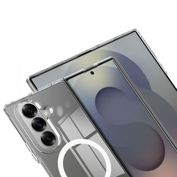 Etui z funkcją MagSafe do Samsung Galaxy Z Fold7 5G - Przezroczyste