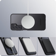 Etui ERBORD do Samsung Galaxy S23 FE, Fusion Hybrid Case, do MagSafe, czarne