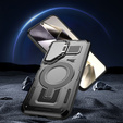 Etui do Samsung Galaxy S24 FE, Military MagSafe with camera protection, czarne