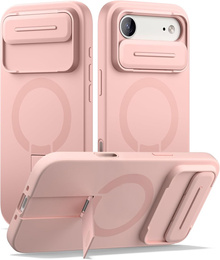 Etui do iPhone Air, Suritch Shockproof, do MagSafe – różowe