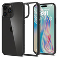 Etui Spigen do iPhone 15 Pro, Ultra Hybrid, przezroczyste / czarne