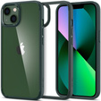 Etui Spigen do iPhone 13, Ultra Hybrid, ciemnozielone