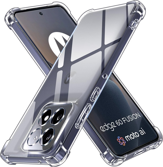 Etui do Motorola Edge 60 Fusion, Dropproof, przezroczyste