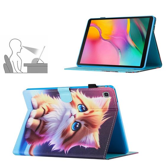 Etui do Samsung Galaxy Tab S6 Lite 10.4" 2020/2022/2024, z klapką, cat