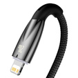Baseus Glimmer – kabel USB‑C do Lightning 20 W 2 m - czarny