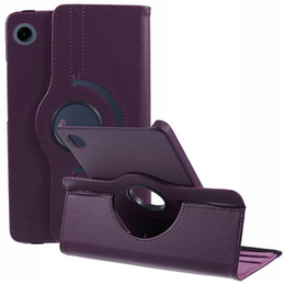 Etui do Samsung Galaxy Tab A9, Obrotowe 360, fioletowe