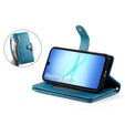 Etui z klapką do Samsung Galaxy A17 5G, Wallet Zipper Pocket, niebieskie