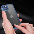 Etui do iPhone 15 Plus, ERBORD Impact Guard, niebieskie